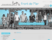 Tablet Screenshot of clinvetfm.com